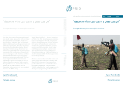 Anyone who can carry a gun can go