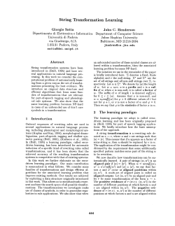 String Transformation Learning - ACL Anthology Reference Corpus