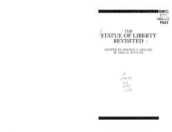 I STATUE OF LIBERTY .. , REVISITED /