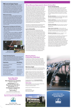 2016 Drinking Water Quality Report