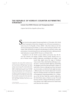 the republic of korea`s counter-asymmetric strategy