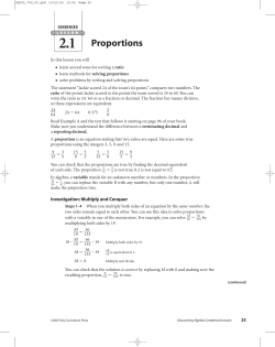 Condensed Lessons: A Tool for Parents and Tutors