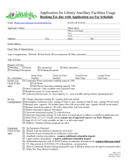 Application Only - City of Camarillo