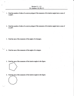 Review 5.1 - 5.3 - Derry Area School District
