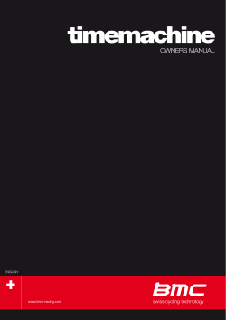 timemachine - BMC Switzerland