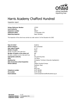 Harris Academy Chafford Hundred