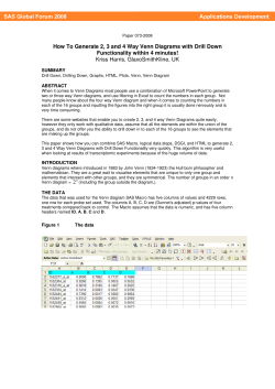How To Generate 2-, 3-, and 4-Way Venn Diagrams with Drill