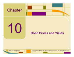Bond Prices and Yields