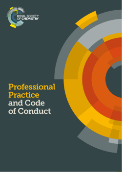 Professional Practice and Code of Conduct