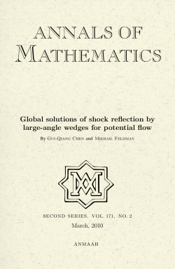 Global solutions of shock reflection by large