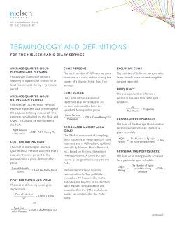 TERMINOLOGY AND DEFINITIONS