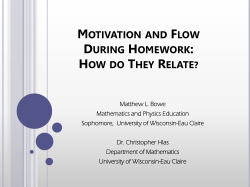 Effects of homework choices on student