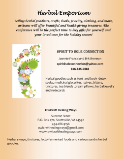 Herbal Emporium - Red Earth Farm