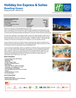 Fact Sheet - Bowling Green State University