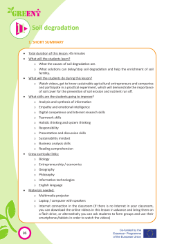 11 Soil degradation