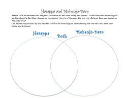 Harappa and Mohenjo-Daro - Teaching and Technology Ideas