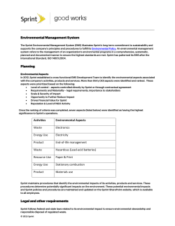 Environmental Management System