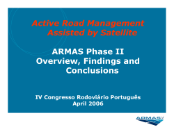 Conclusions - Centro Rodovi&aacute;rio Portugu&ecirc;s