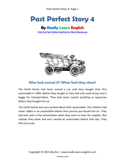 Past Perfect Story 4 - Really Learn English