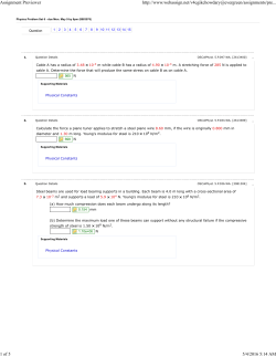 Physics Problem Set 6