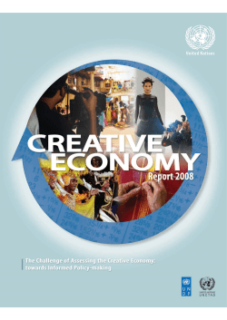 Creative Economy Report 2008