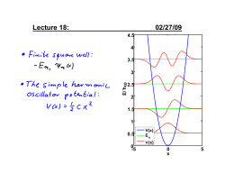 Finite well, part II