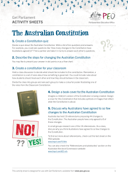 Get Parliament Activity Sheets