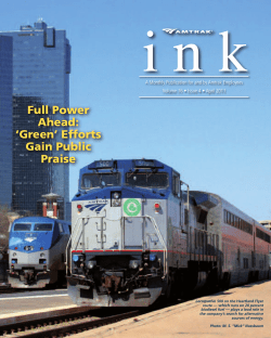 Amtrak Ink - April 2011