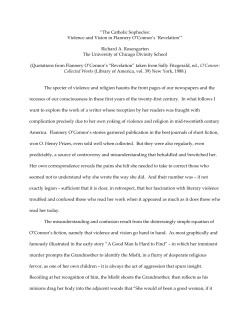 The Catholic Sophocles - The University of Chicago Divinity School