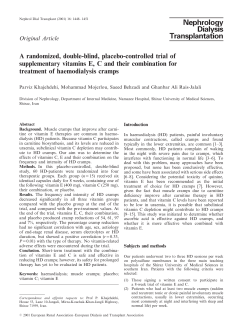A randomized, double-blind, placebo