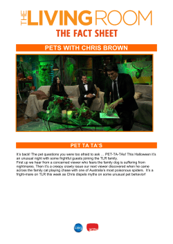 PETS WITH CHRIS BROWN