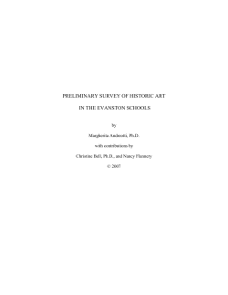 Historic Art in Evanston Schools