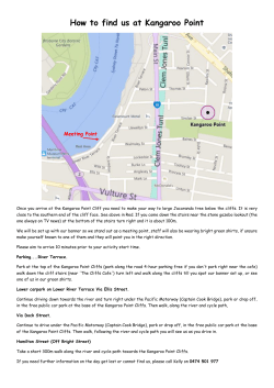 How to find us at Kangaroo Point