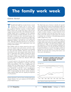 The family work week