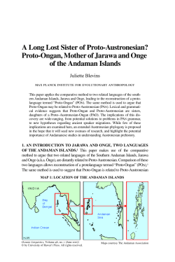 A Long Lost Sister of Proto-Austronesian? Proto