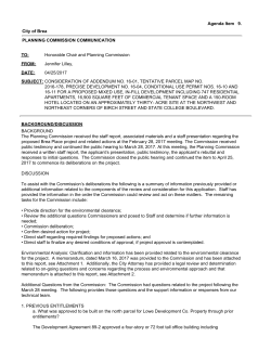Agenda Item 9. City of Brea PLANNING COMMISSION