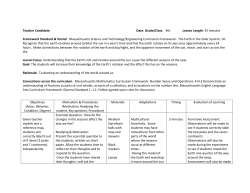Sample Lesson Plan NM - Fitchburg State University