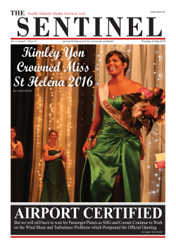 The Sentinel 12 May 2016 - South Atlantic Media Services