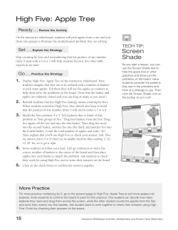 High Five: Apple Tree