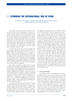 7 stemming the international tide of spam