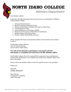 Patty Stewart - North Idaho College