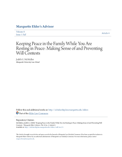 Keeping Peace in the Family While You Are Resting in Peace