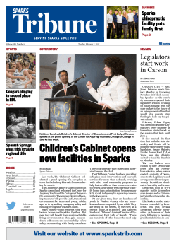 legals - Sparks Tribune