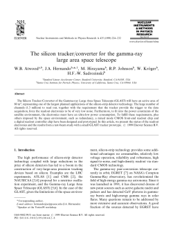 The silicon tracker/converter for the gamma-ray large area