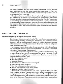 Moon Journals Writing Invitation 1