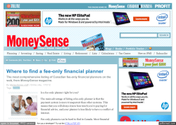 Where to find a fee-only financial planner