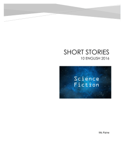 short stories - Ms Paine`s Classroom