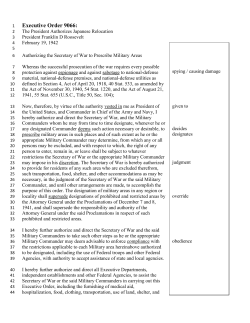 Executive Order 9066