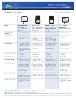 Telkonet Couplers - IVA Communications