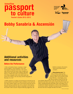 Bobby Sanabria Resources